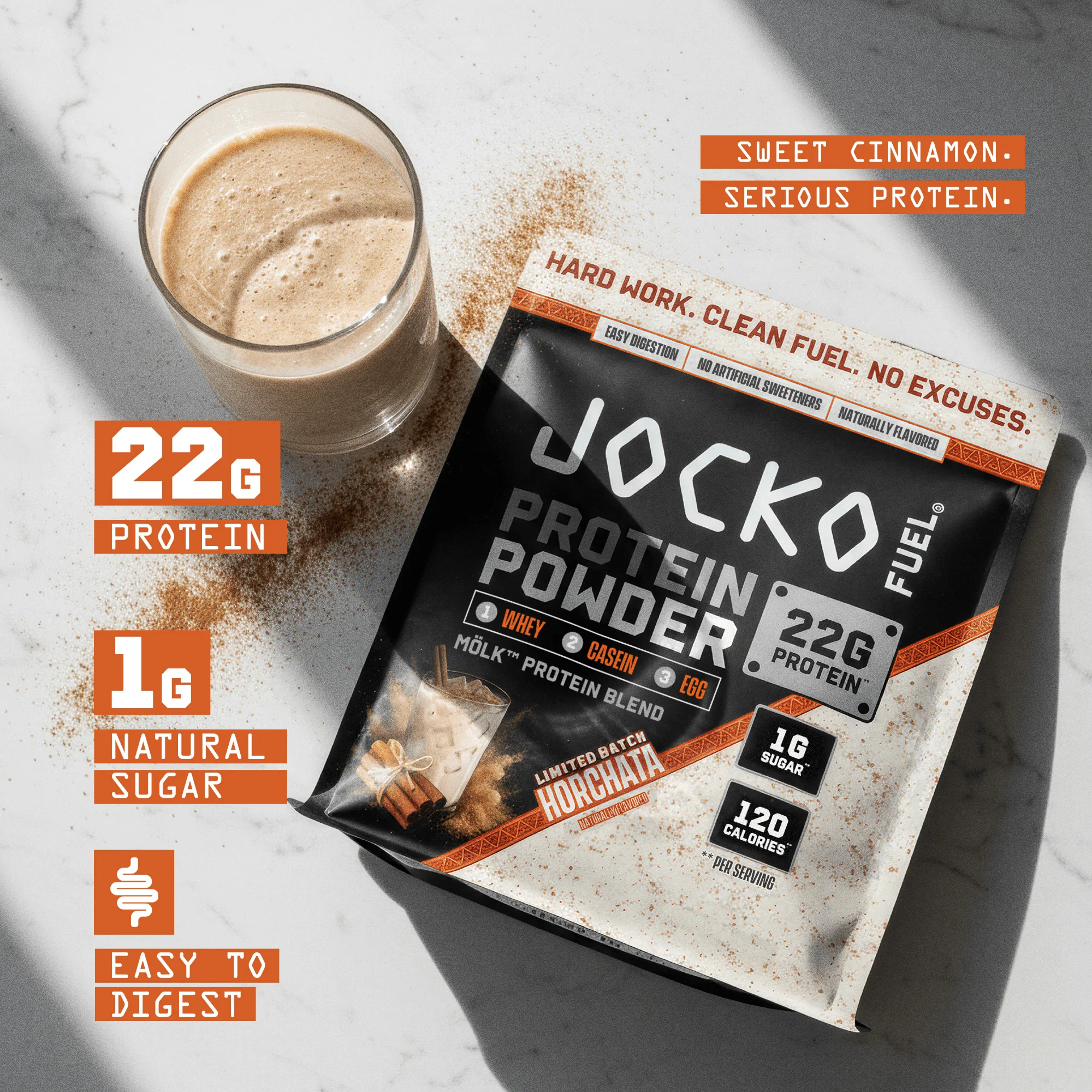 JOCKO MÖLK Protein Powder - Horchata - Image 3
