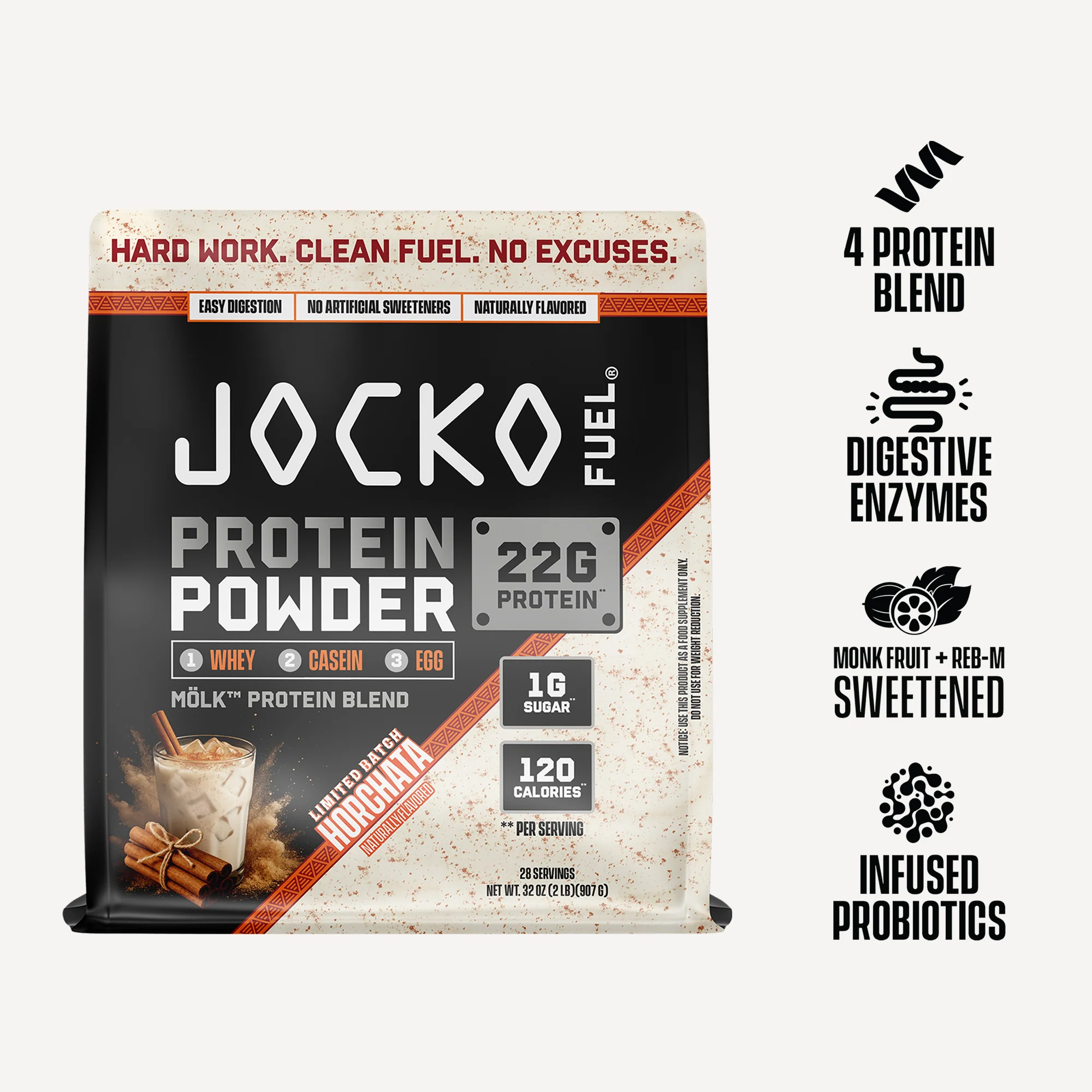 JOCKO MÖLK Protein Powder - Horchata - Image 4