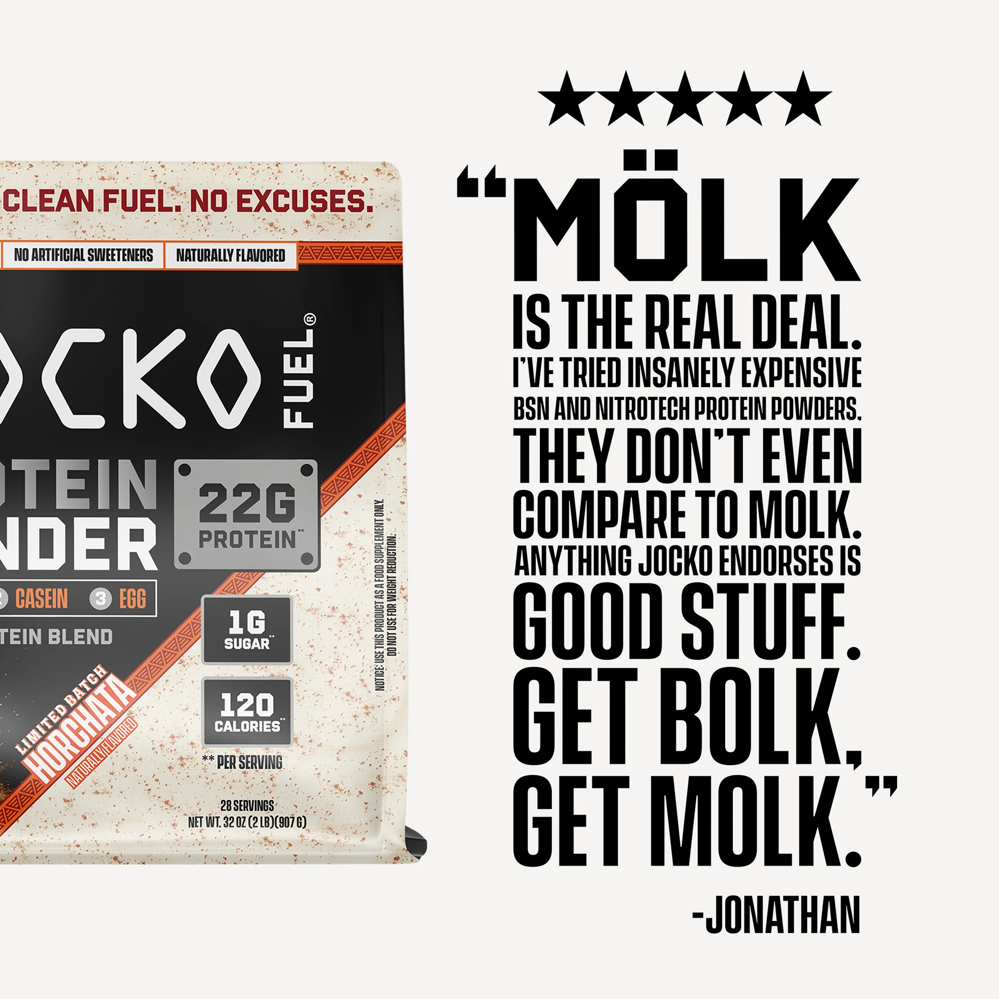 JOCKO MÖLK Protein Powder - Horchata - Image 5
