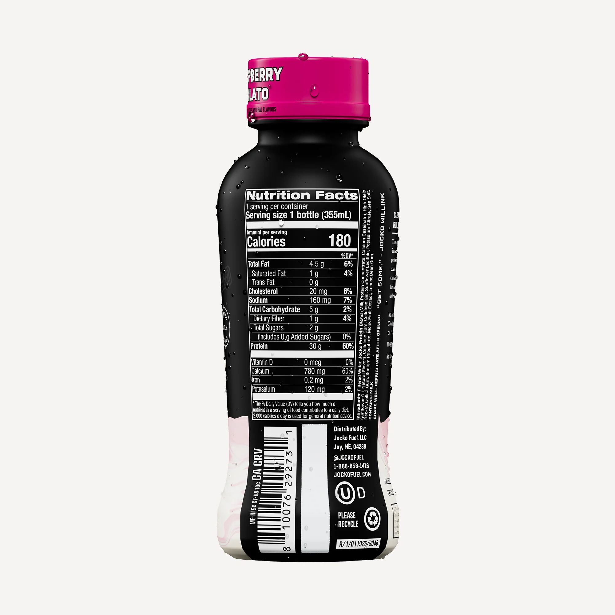 Jocko Protein Shakes - Raspberry Gelato - Image 6