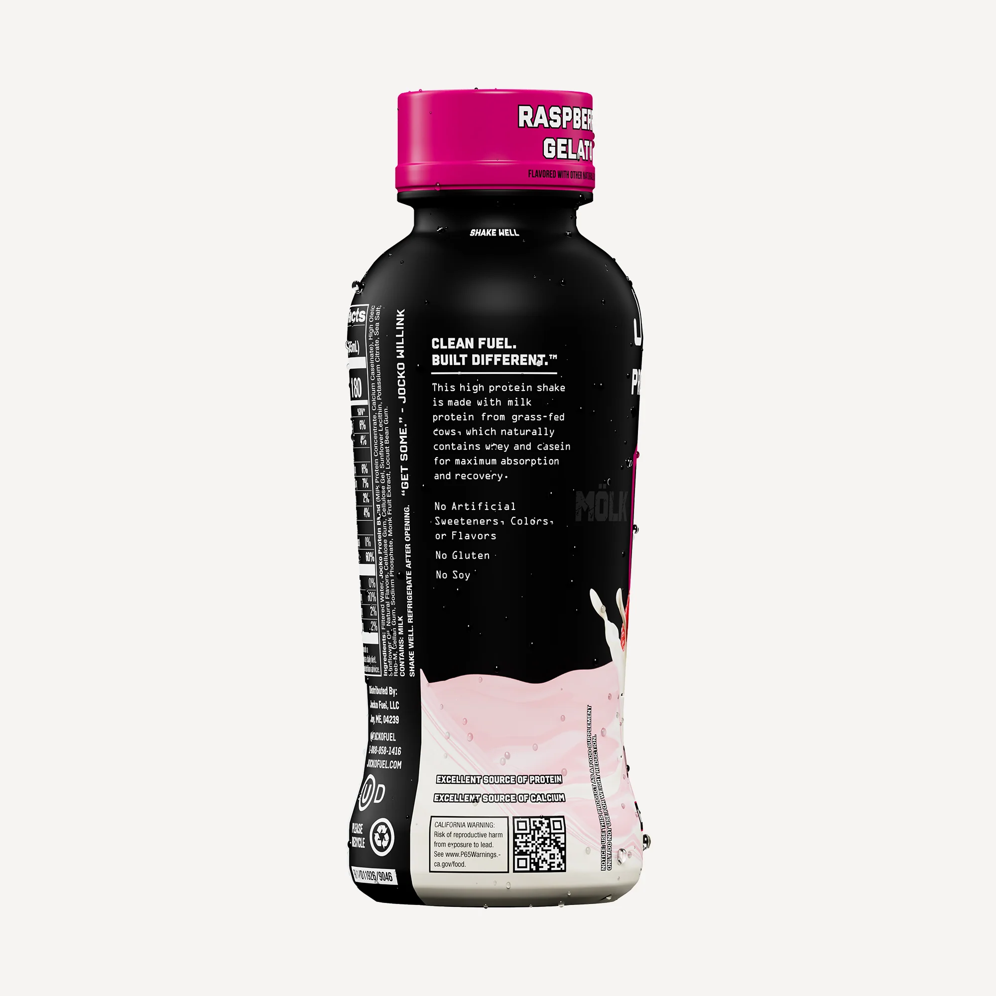 Jocko Protein Shakes - Raspberry Gelato - Image 8